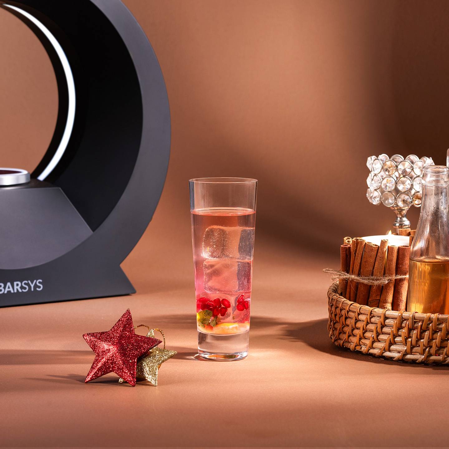 Spiced Pomegranate Mojito