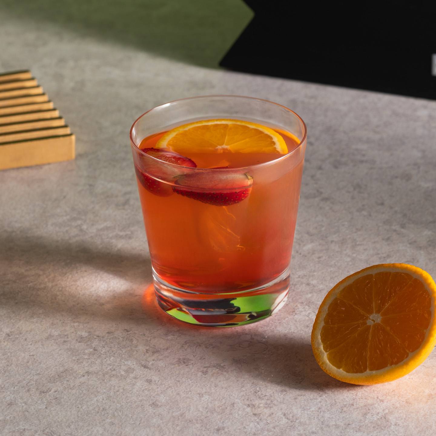 Tropical Rangoli Rum Punch