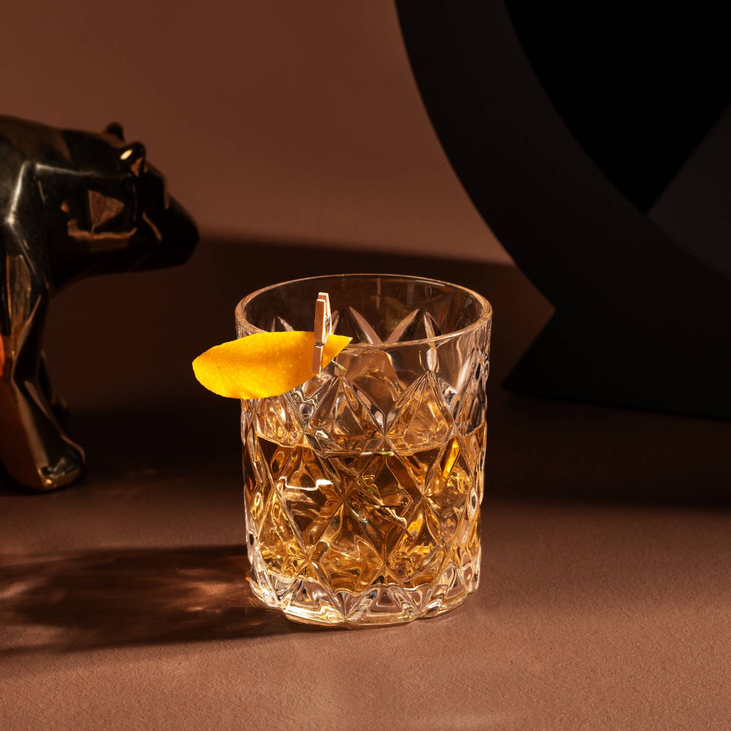 Smoky Honey Old Fashioned