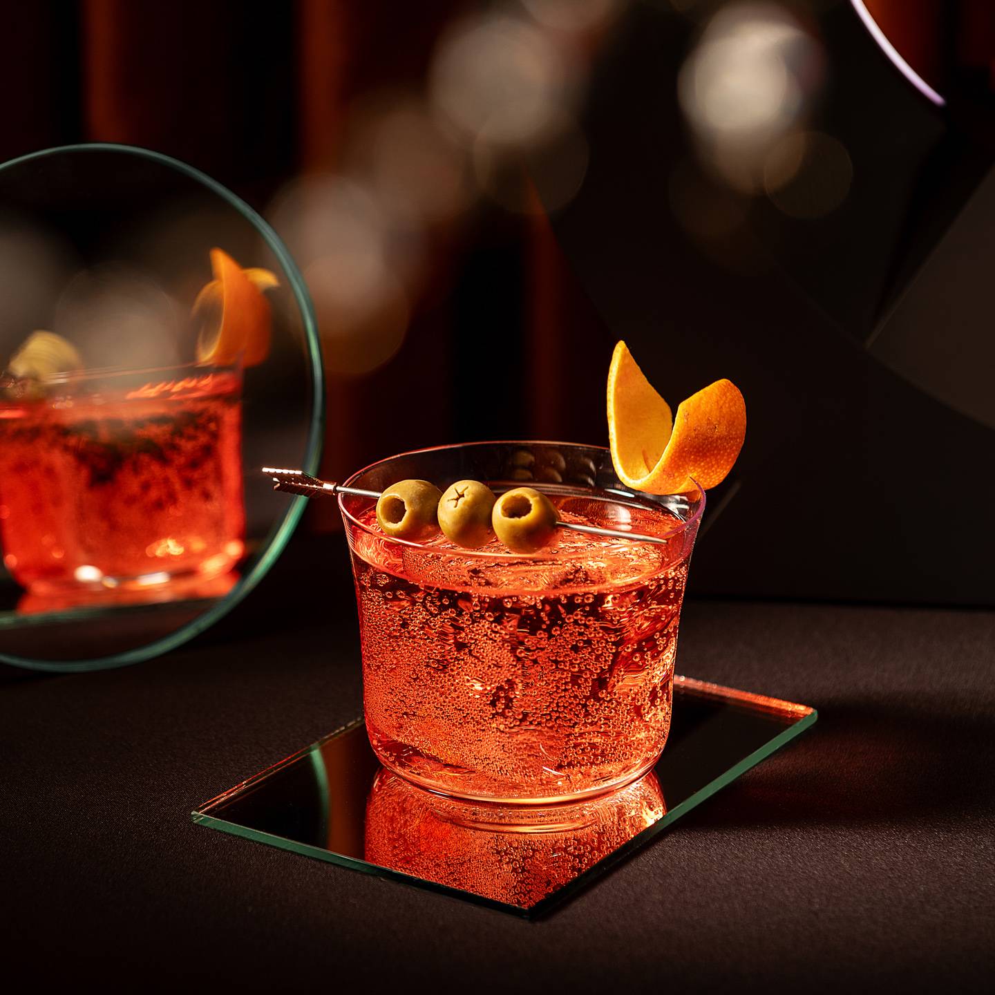 Crimson Garden Campari Spritz