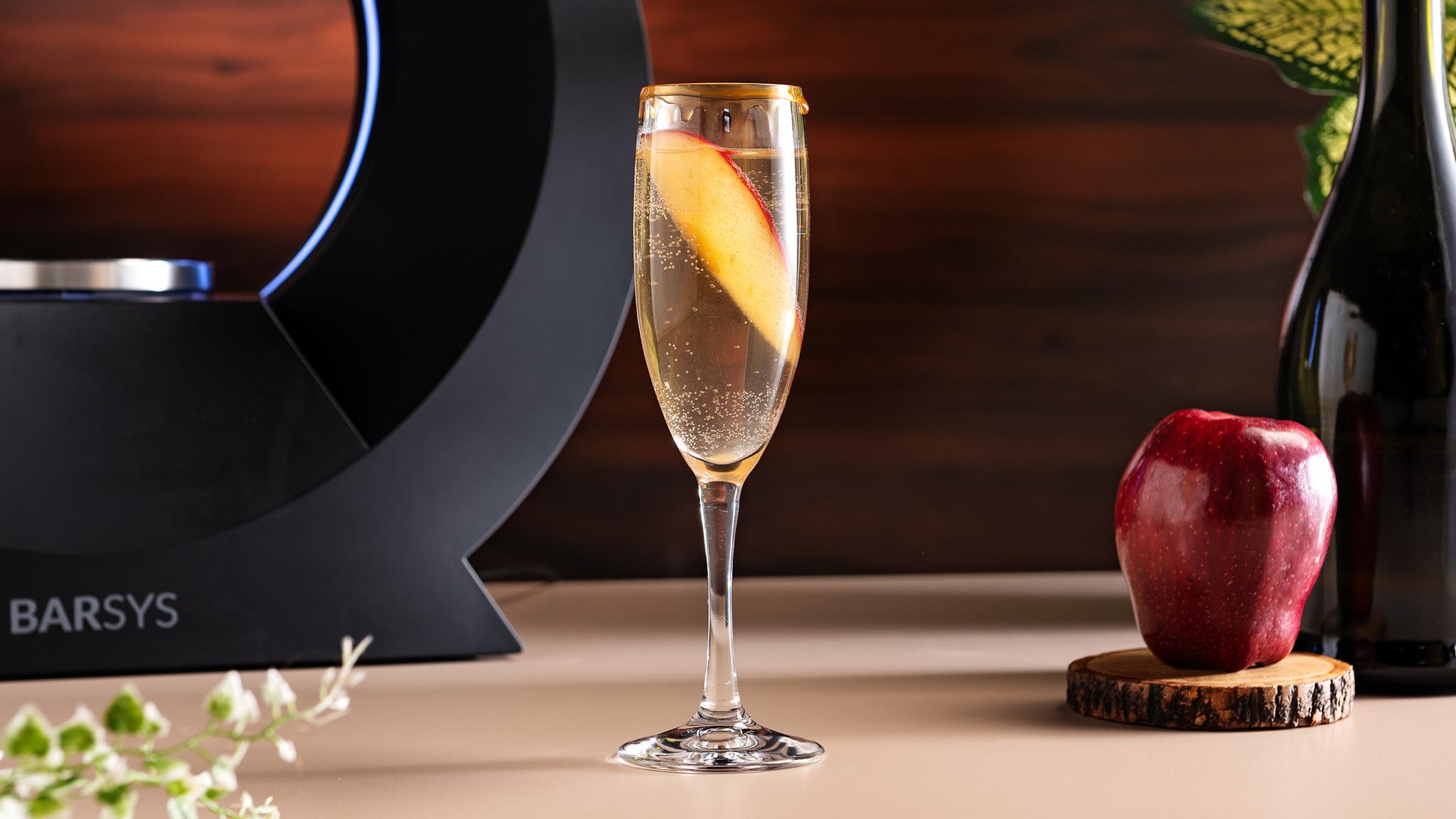 Caramel Apple Mimosa: A Sweet Sip of Fall