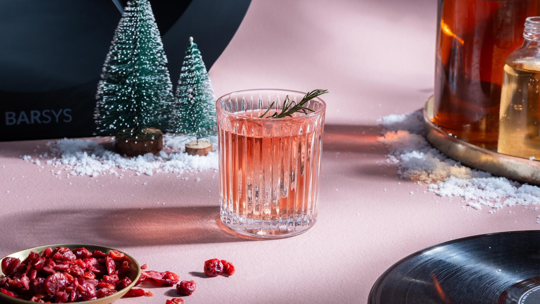 Bourbon Cranberry Bliss: A Festive Fusion of Flavor