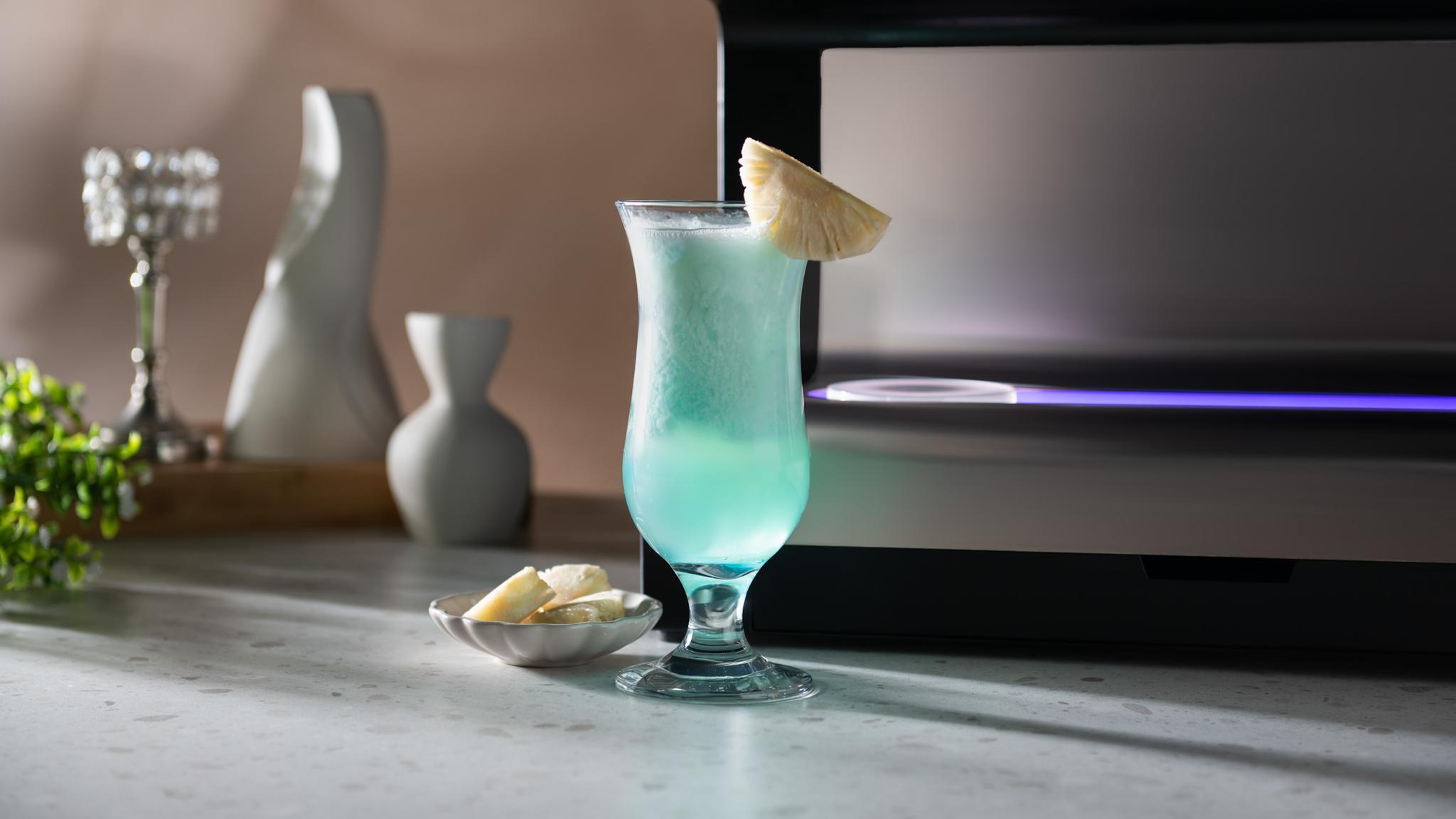 Tropical Turquoise Breeze: A Vibrant Taste of the Tropics