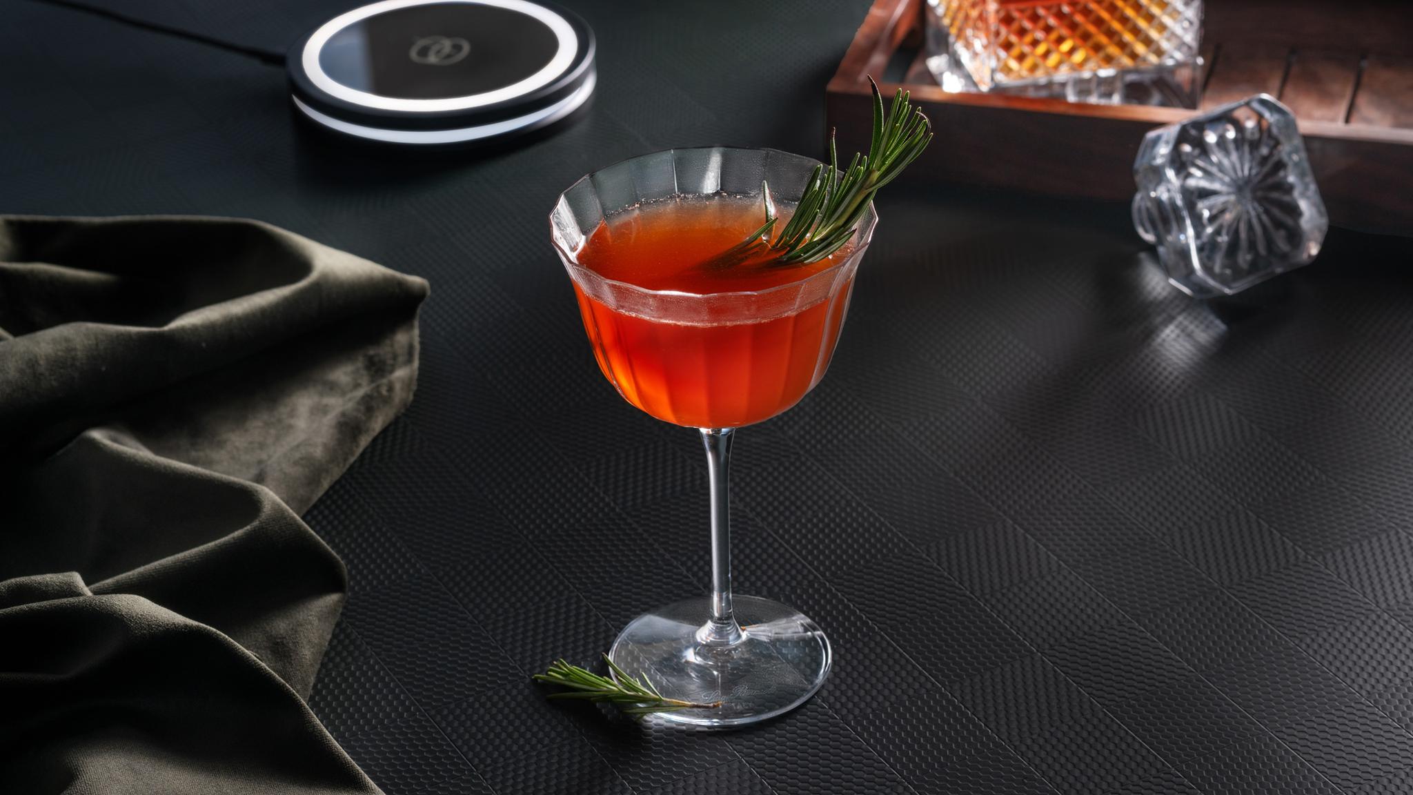 Smoked Rosemary Boulevardier: An Elevated Twist on a Classic