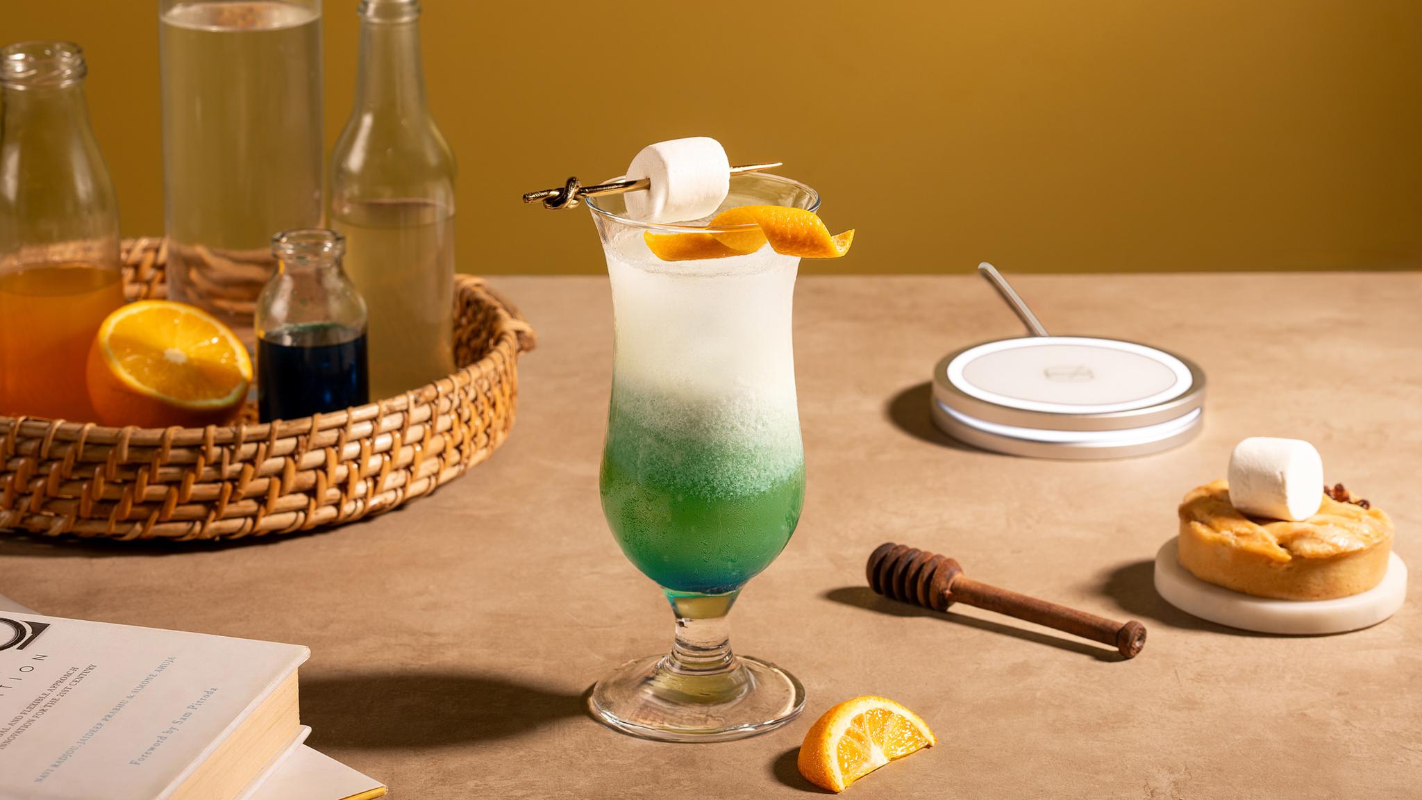 Peep Punch: A Tropical, Candy-Colored Rum Cocktail for Easter Fun