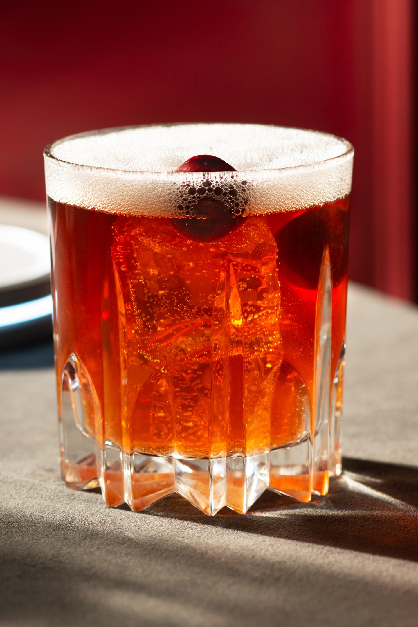 Creamy Rum Lassi cocktail